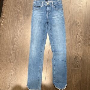 J Brand Light Blue Straight Leg Jeans
